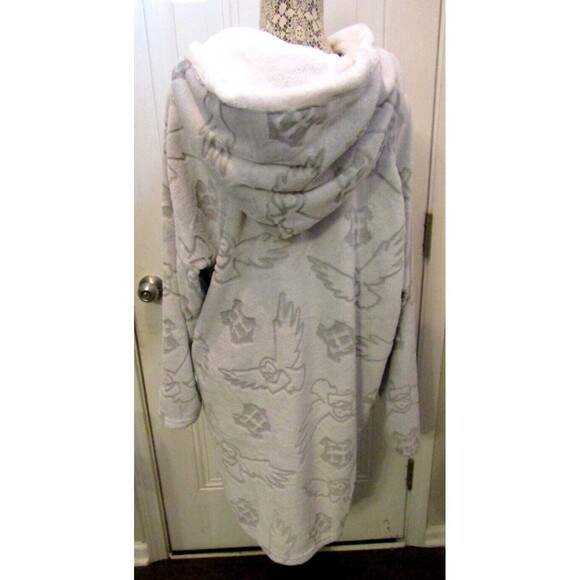 Disney Harry Potter NWT Fleece Kangaroo Pocket Pajama Lounge Hoodie Robe Sz 2XL - Picture 6 of 10